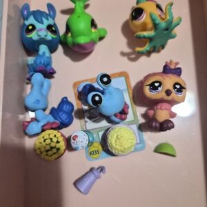 Colorful Animal Figurines Set